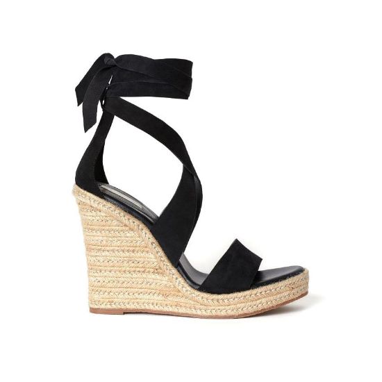 Picture of Suede wedge heel sandals